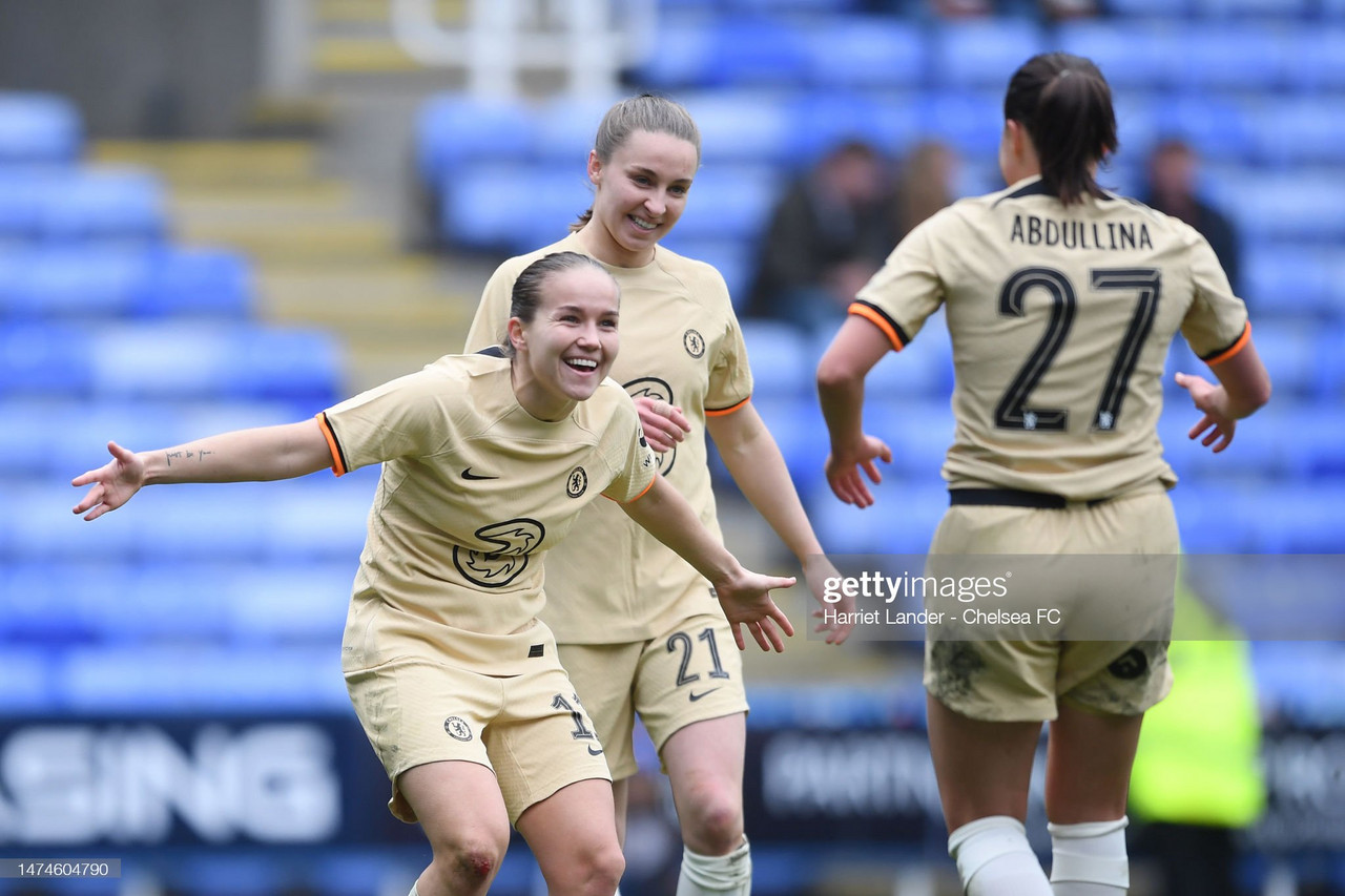 Reading 13 Chelsea FA Cup holders coast into the semifinals VAVEL