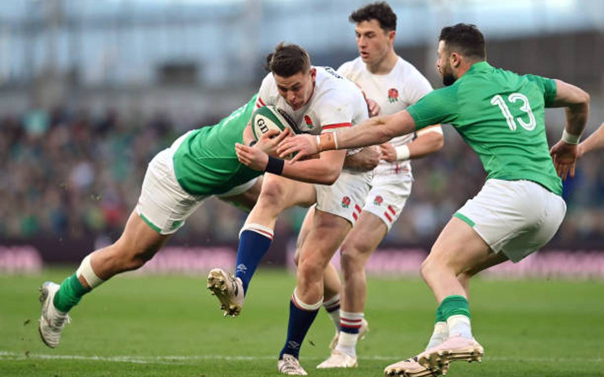 Highlights and trials of England 23-22 Ireland in Six Nations 2024
