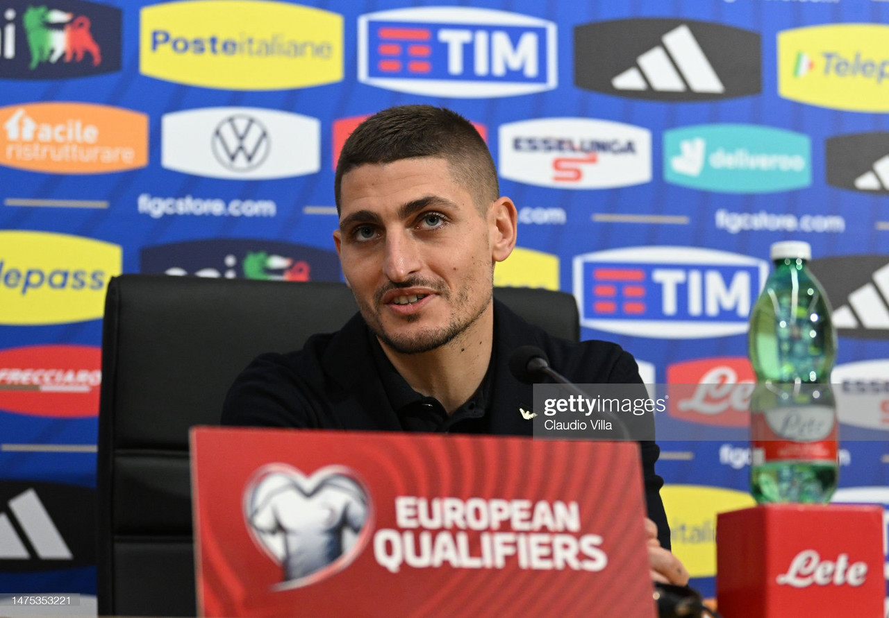 Representing Italy is "wonderful" for Verratti ahead of England tie