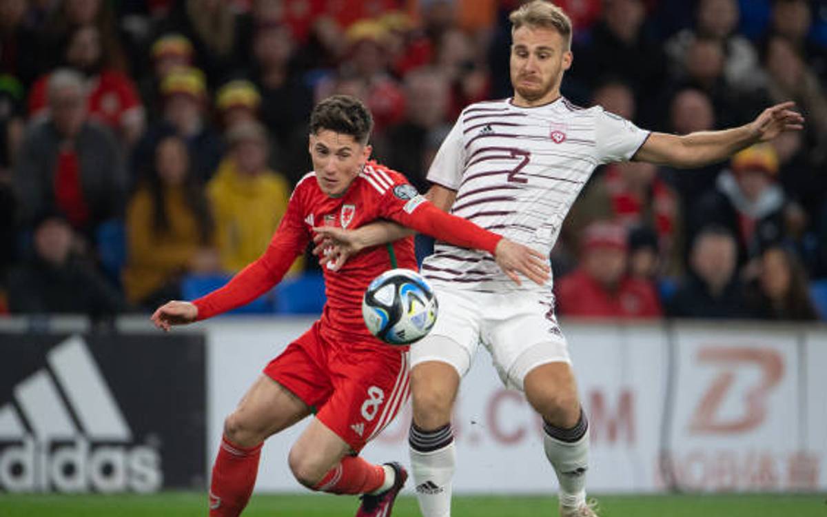 Highlights and goals of Latvia 0-2 Wales in UEFA Euro 2024 Qualification