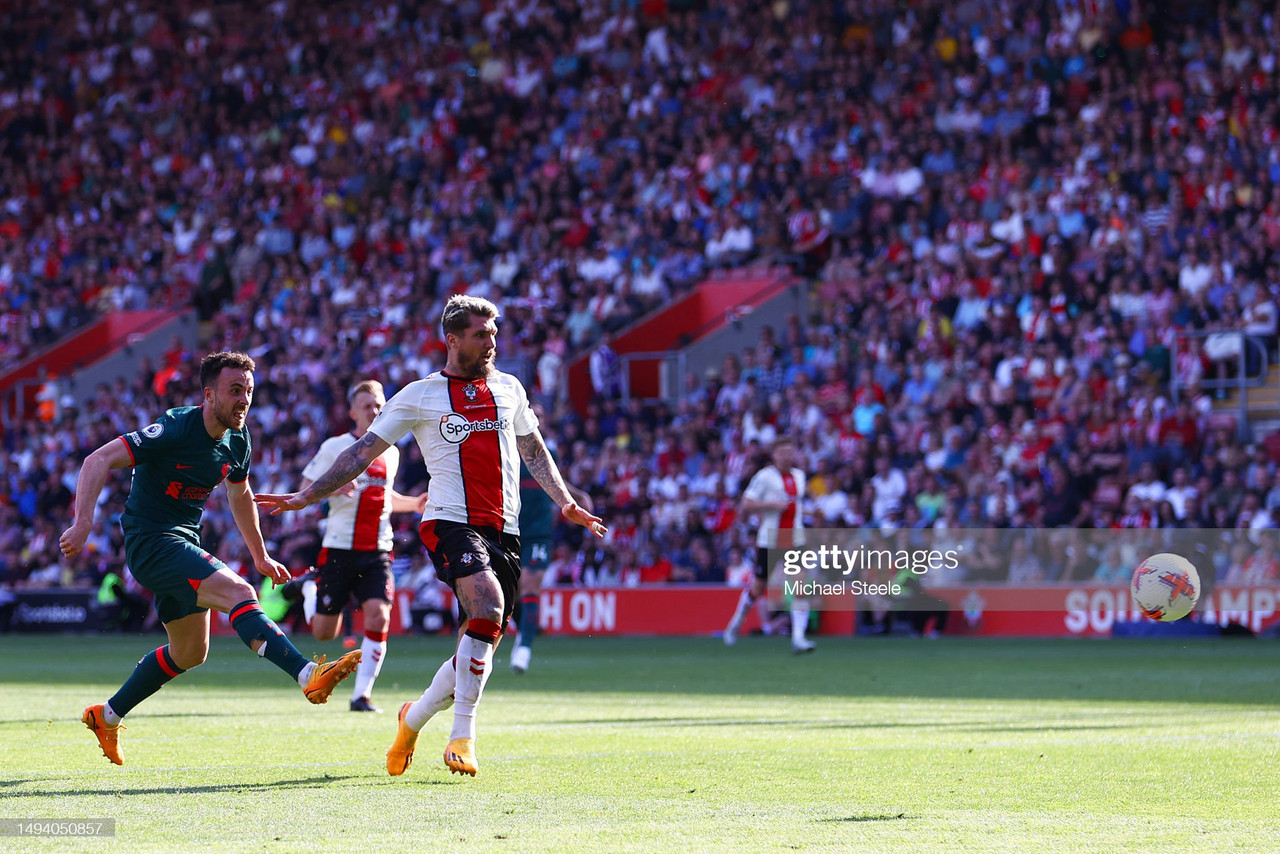 Southampton 4-4 Liverpool: Sulemana and Jota score doubles in enthralling final-day draw