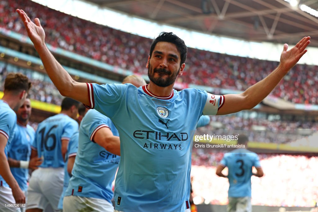 Stay or leave, Gundogan would be face of City treble triumph
