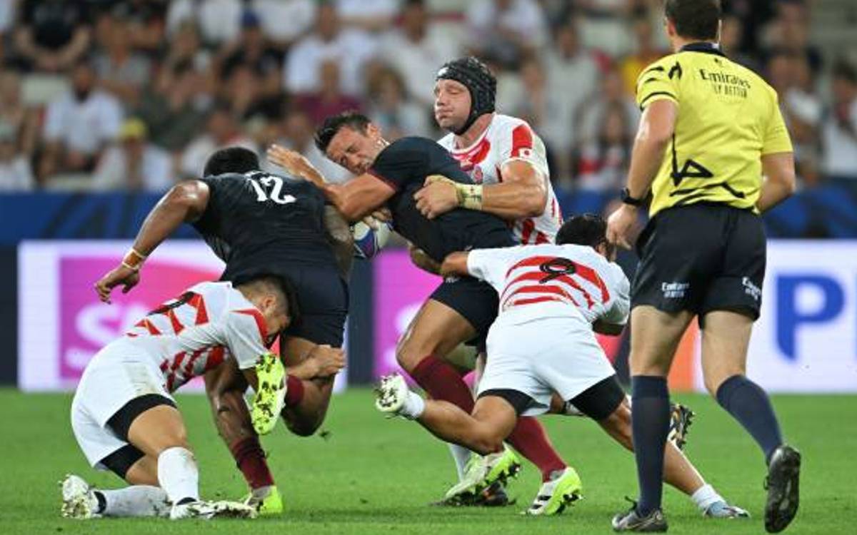 Summary and trys of England 34-12 Japan in Rugby World Cup 2023 09/17/2023