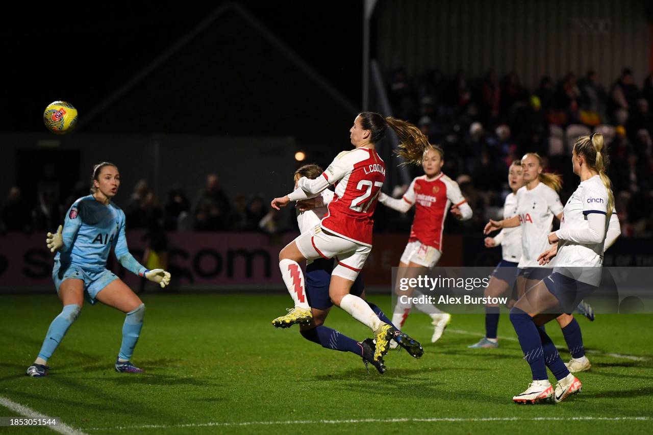 Tottenham claim first-ever WSL north London derby win over Arsenal