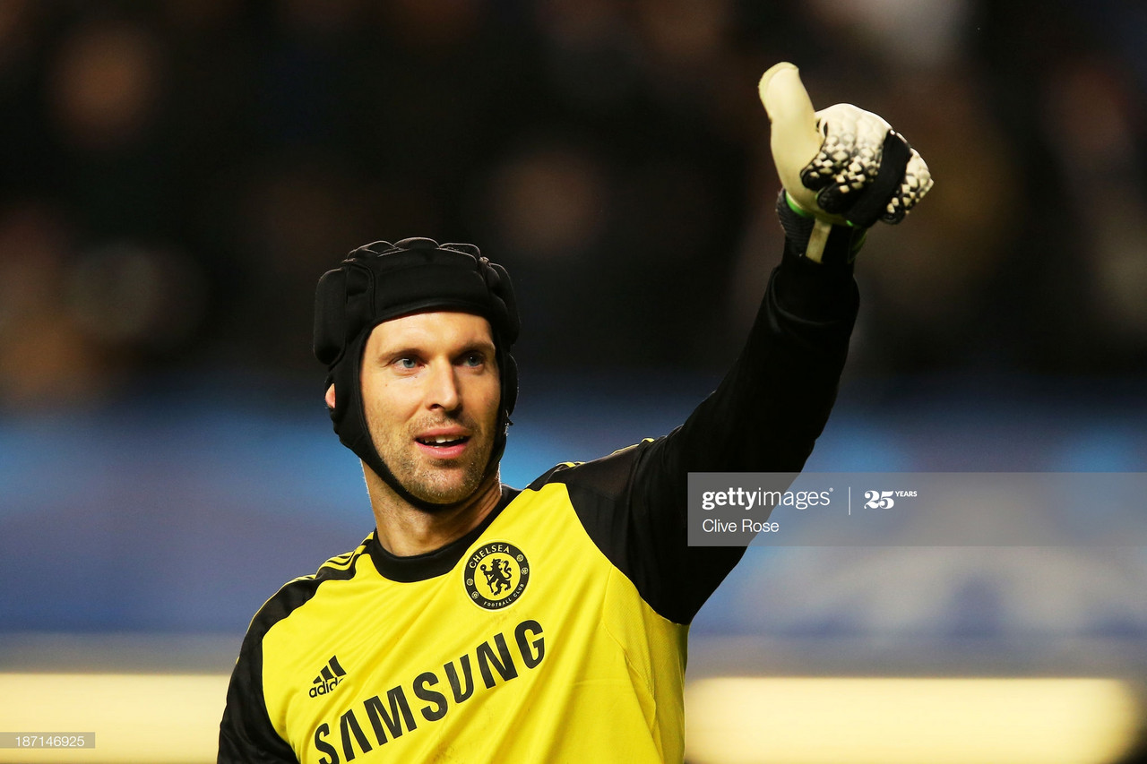 Petr Cech: Making the Premier League his catching practice 