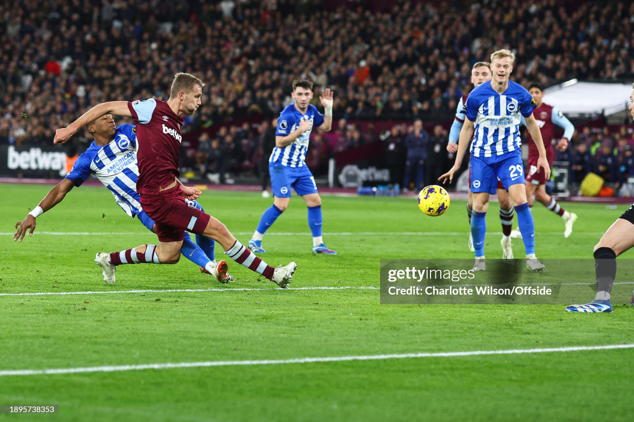 As it happened: Points shared between West Ham United and Brighton & Hove Albion