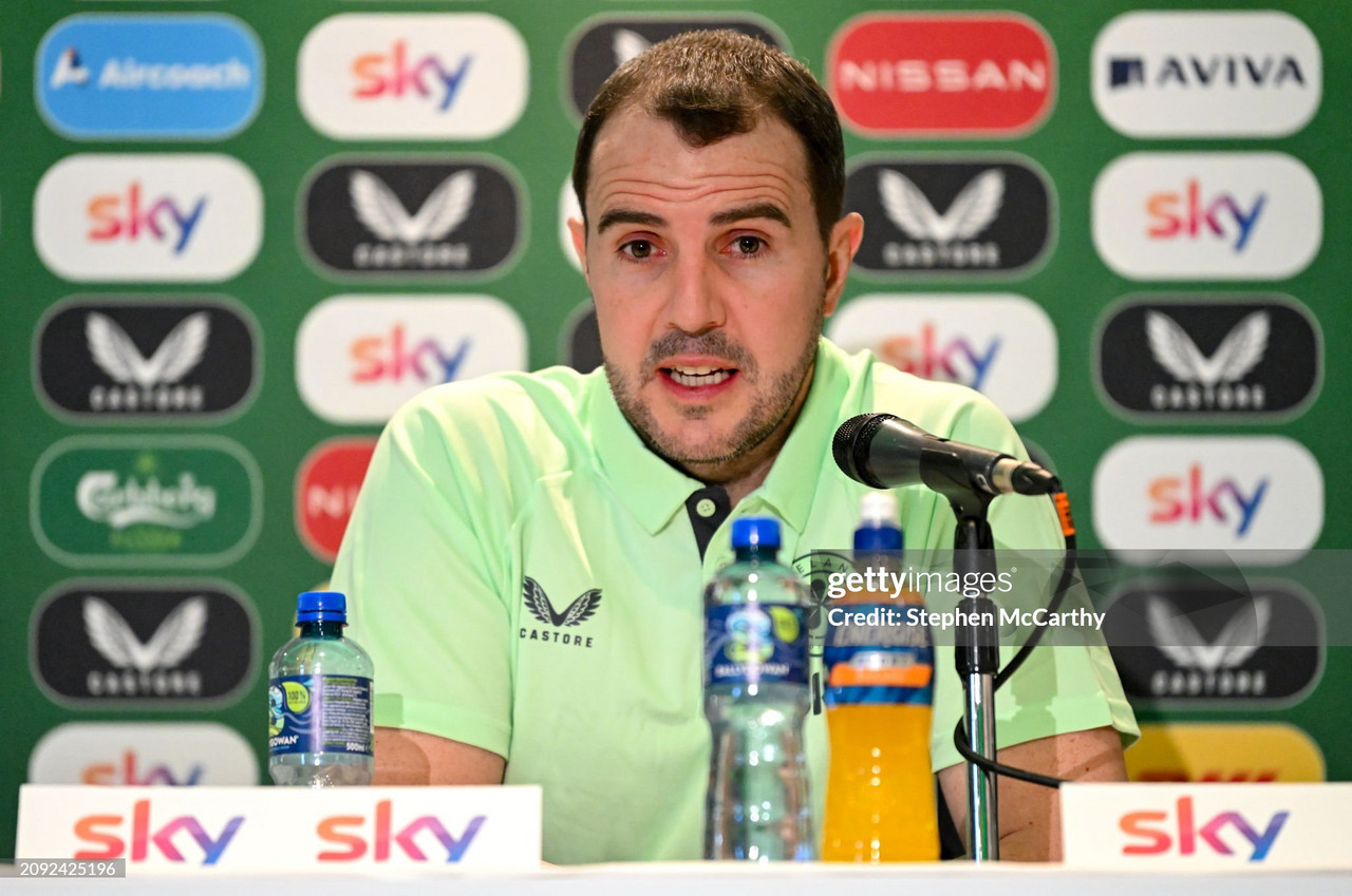 John O'Shea "really proud" to take charge of first Ireland match