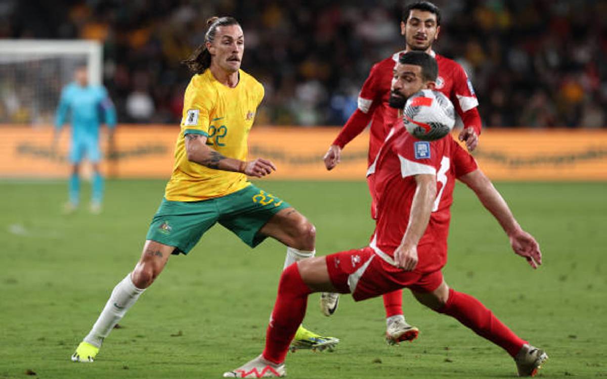 Highlights and goals from Lebanon 0-5 Australia in 2026 World Cup Qualifiers