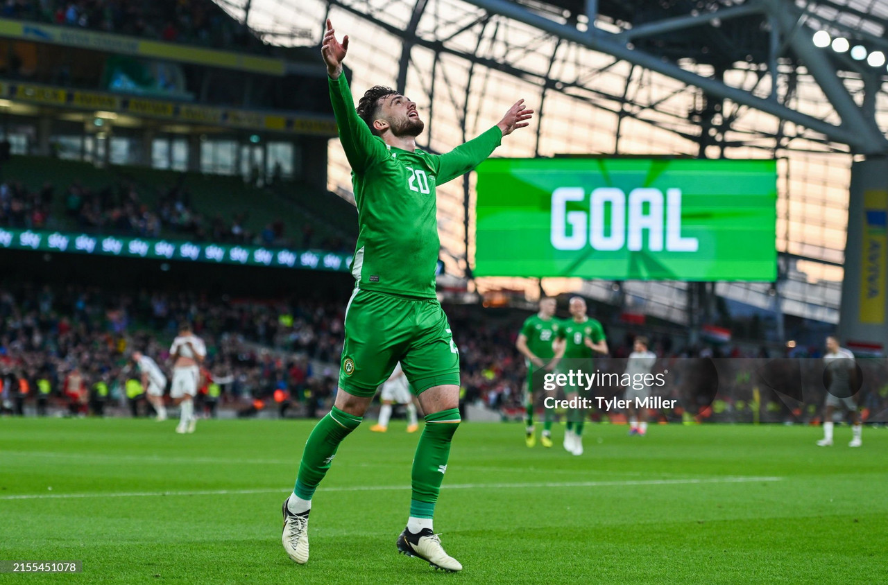 Republic of Ireland 2-1 Hungary: Troy Parrot scores a late winner in Dublin