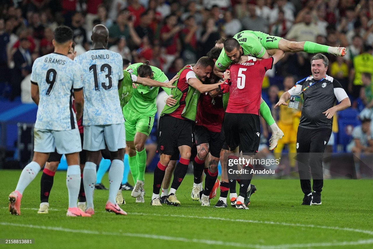 Georgia 2-0 Portugal: Georgia shock Portugal to reach Round of 16 - VAVEL  International