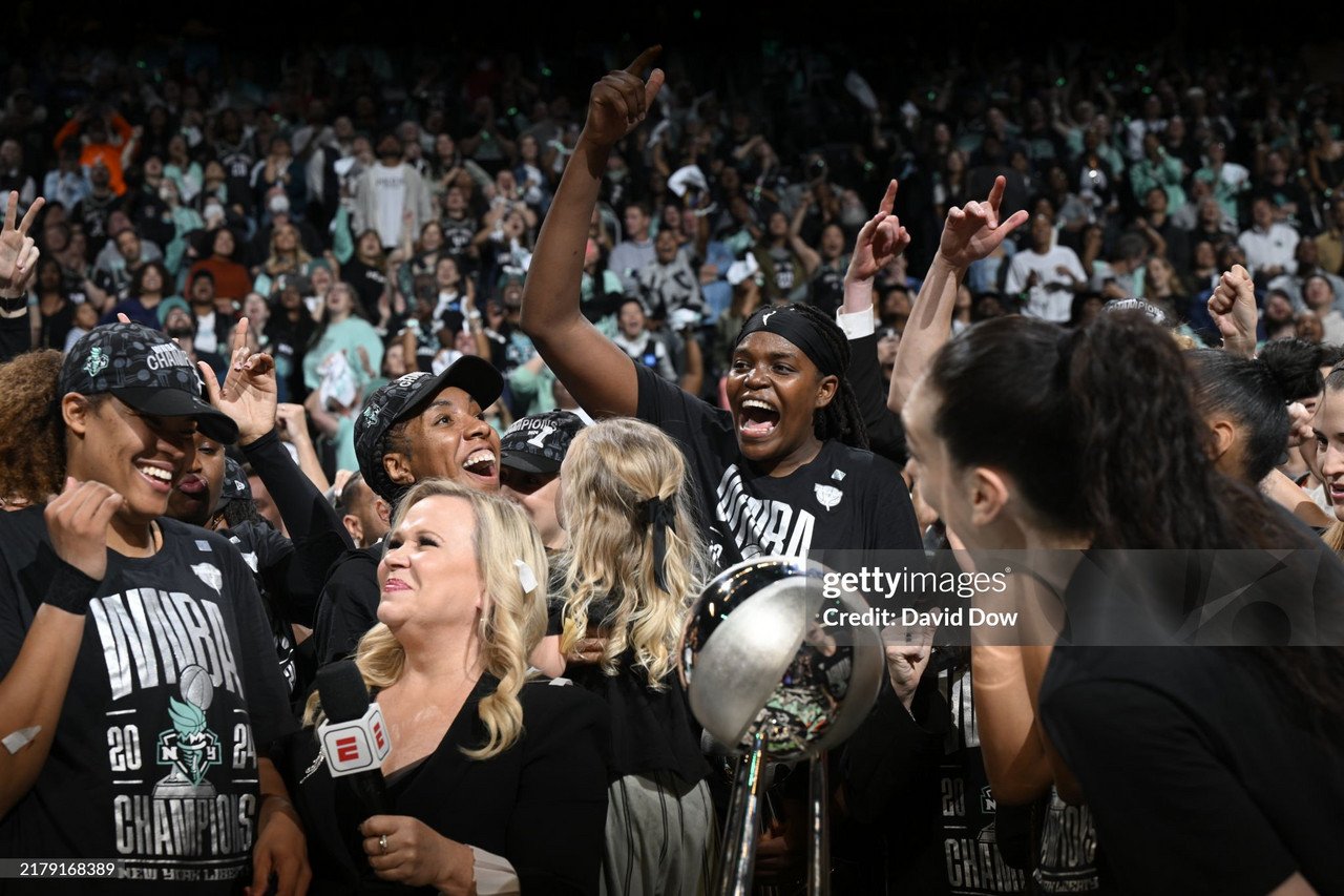 New York Liberty take Women’s National Basketball Association Finals in Game 5