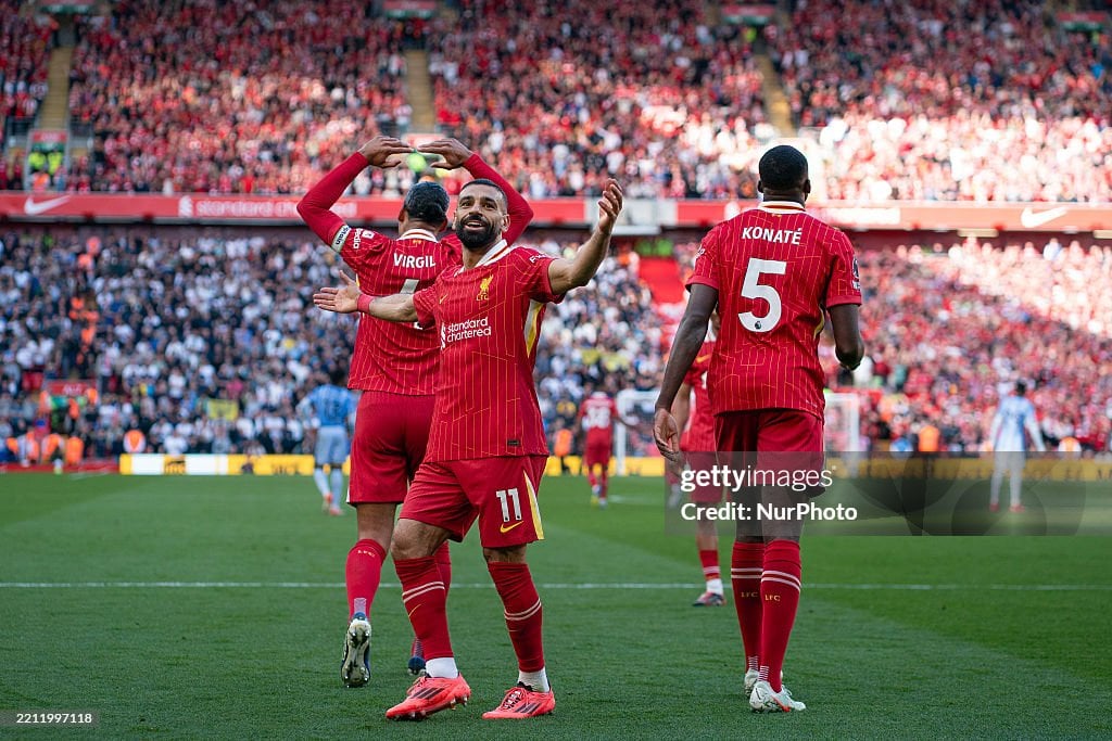 Salah eyes one more record before Liverpool’s title party at Anfield