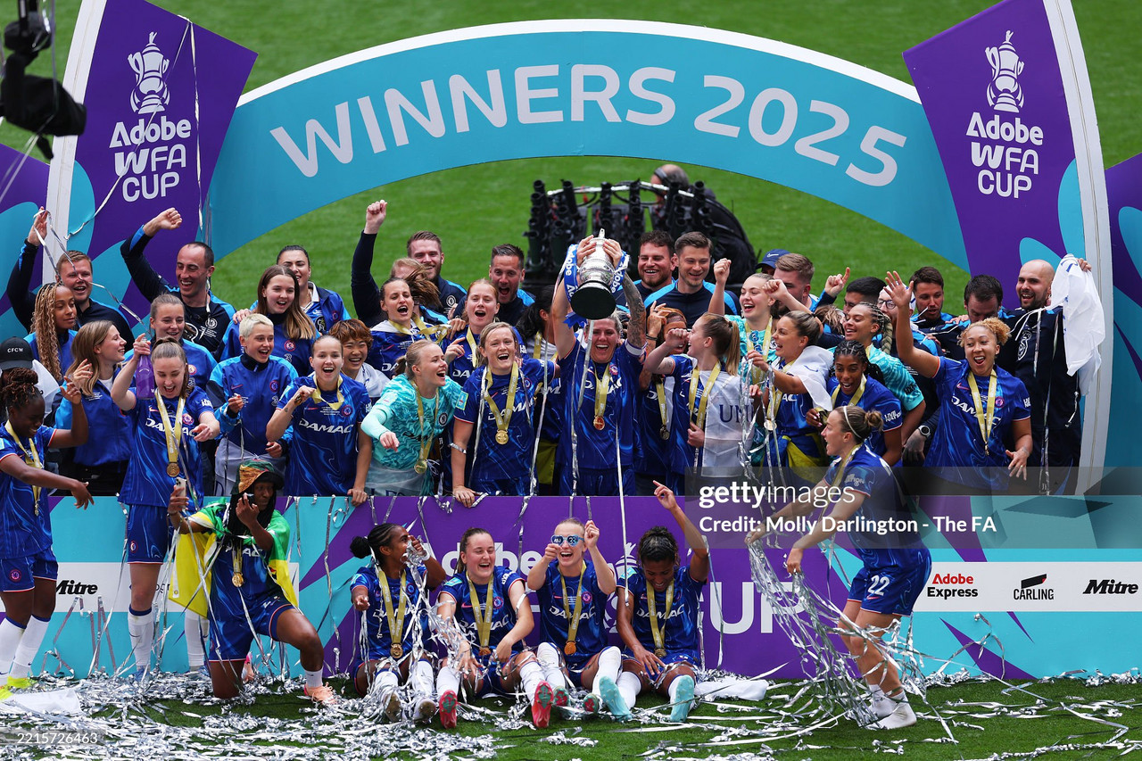 Chelsea Women Complete Historic Domestic Treble with FA Cup Win 3 Chelsea 3-0 Manchester United: Blues win FA Cup and complete unbeaten domestic treble