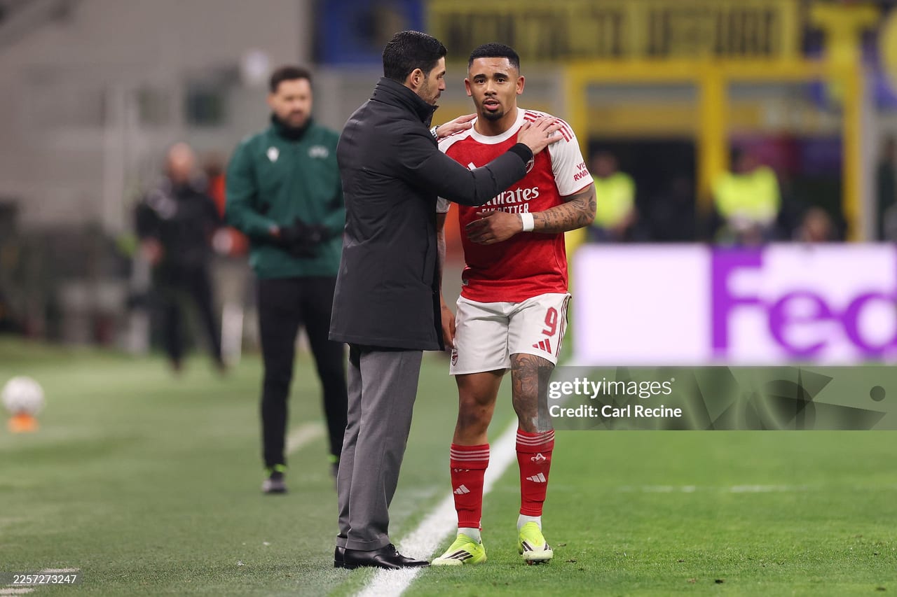 Mikel Arteta left 'very surprised' by Gabriel Jesus comments that he was frozen out of training