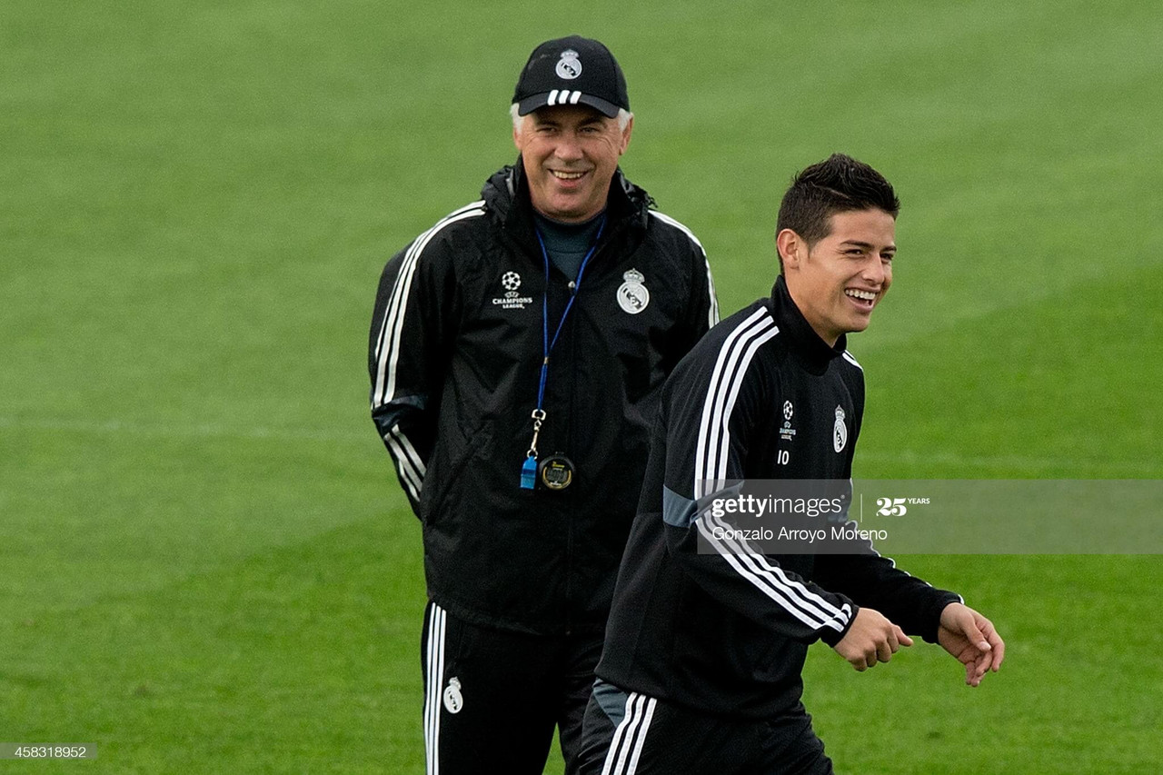 Can Ancelotti get James Rodriguez firing one more time?