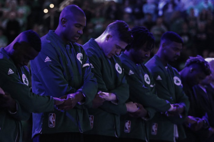 Los Celtics debutan con victoria frente a los Nets en un festival anotador