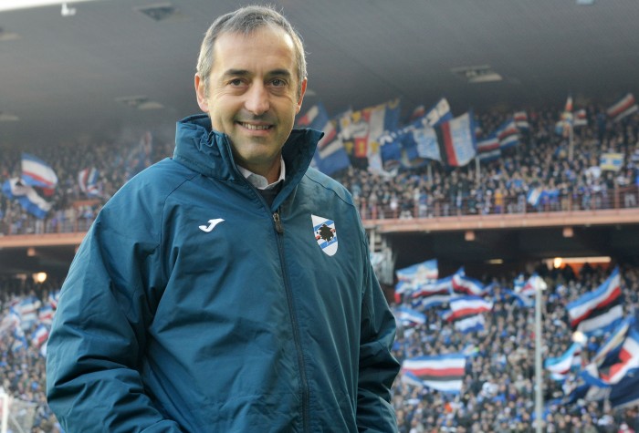 Sampdoria, Giampaolo: "Ci teniamo alla Coppa, andremo lì a giocarcela"