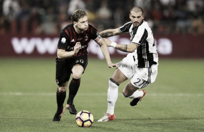 Juve-Milan: Supercoppa ai rossoneri. Tanto carattere all'inizio, poi il crollo