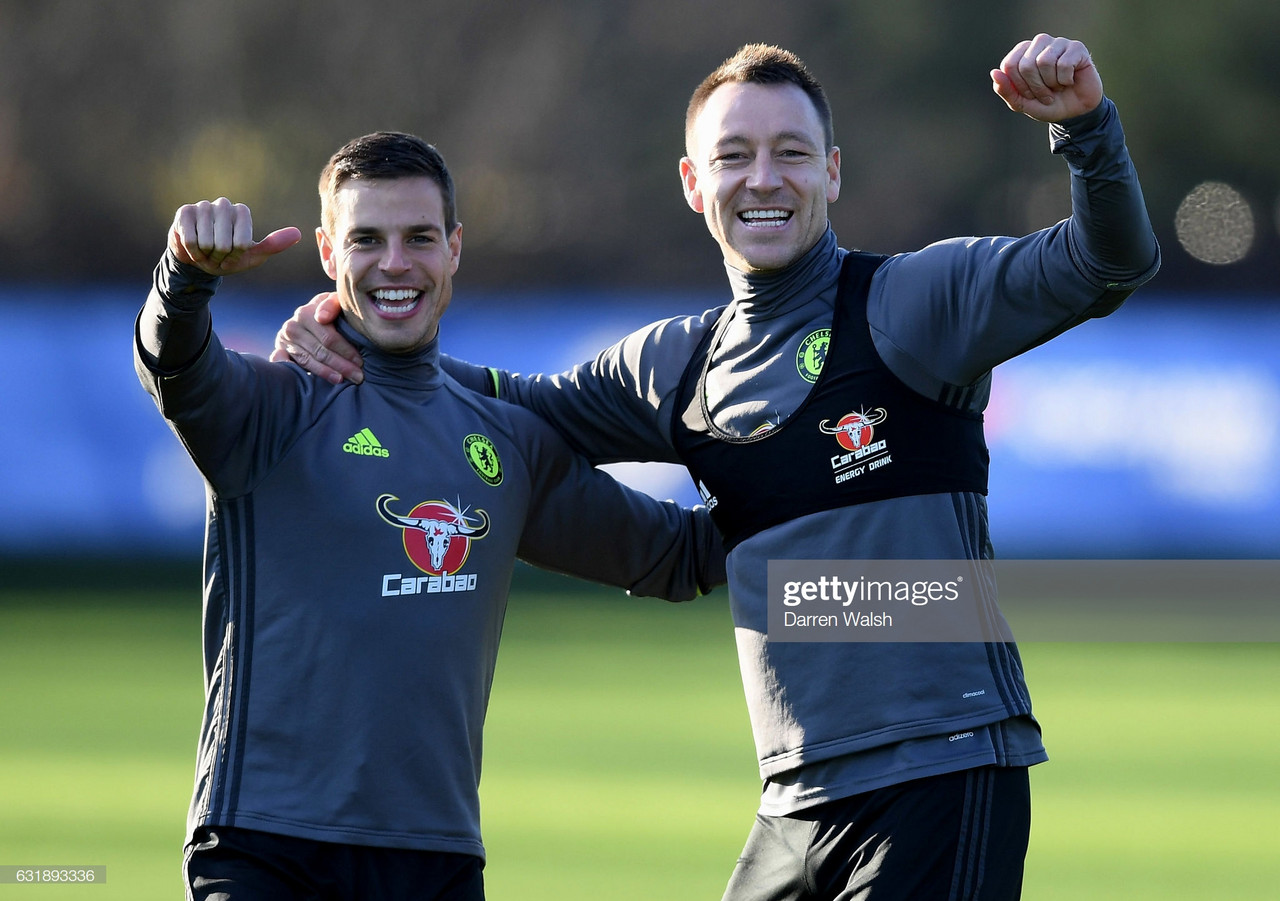 Cesar Azpilicueta takes inspiration from Terry and Frank Lampard Cesar Azpilicueta takes inspiration from Terry and Frank Lampard