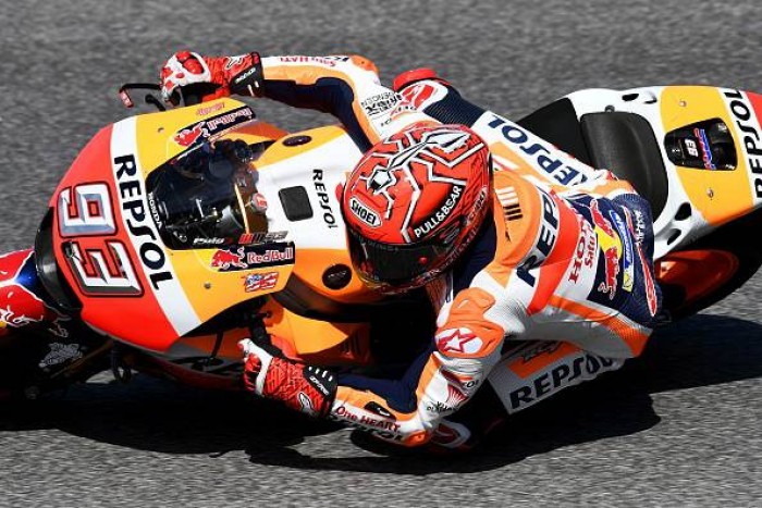 MotoGP, a Marquez le umide FP1 di Barcellona