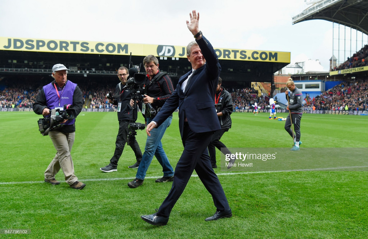 Roy Hodgson is set to leave Crystal Palace at the end of the season