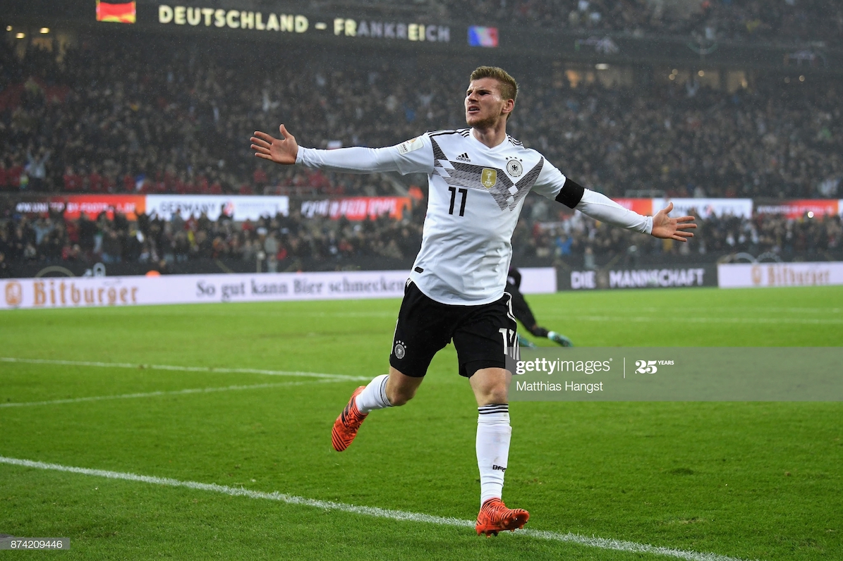 Timo Werner’s former coach's words on the German’s versatility upfront