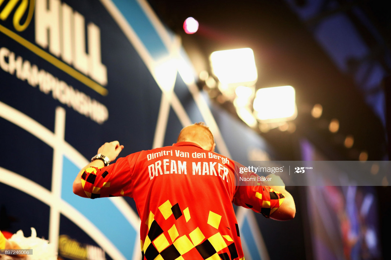 Betfred World Matchplay quarter-finals: Van den Bergh edges closer to debut TV final