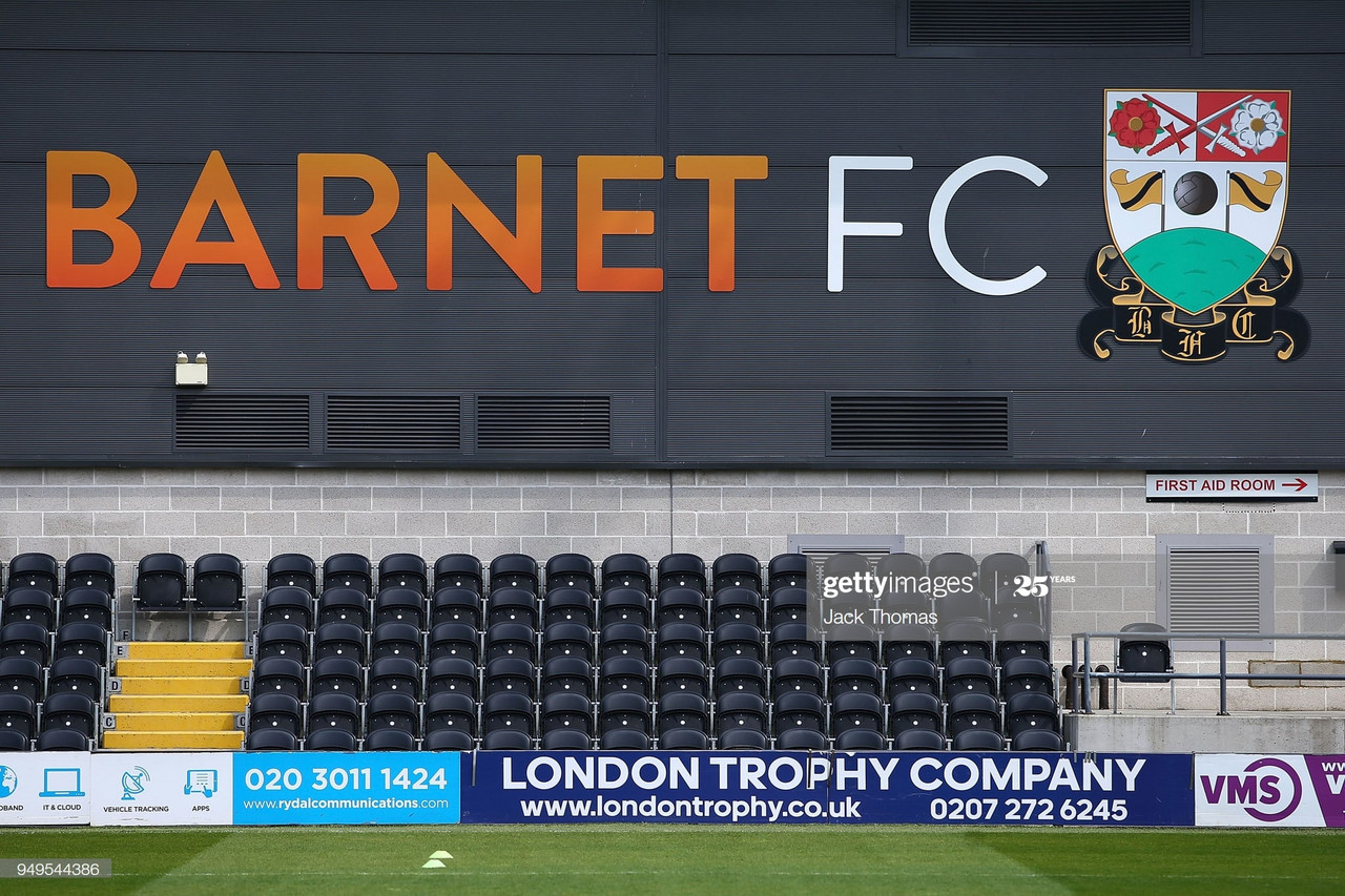 Barnet FC make non-playing staff redundant due to the impact of Covid19