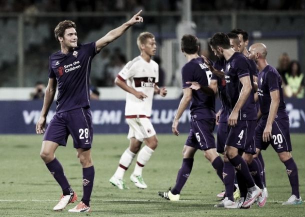 Fiorentina 2-0 AC Milan: Ely sees red as Milan sink to an opening day defeat