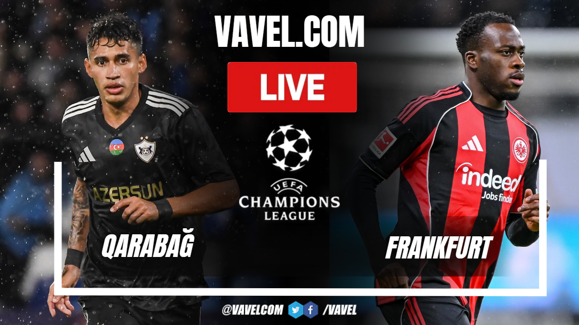 Highlights and Goals Qarabağ 3-2 Eintracht Frankfurt in Champions League