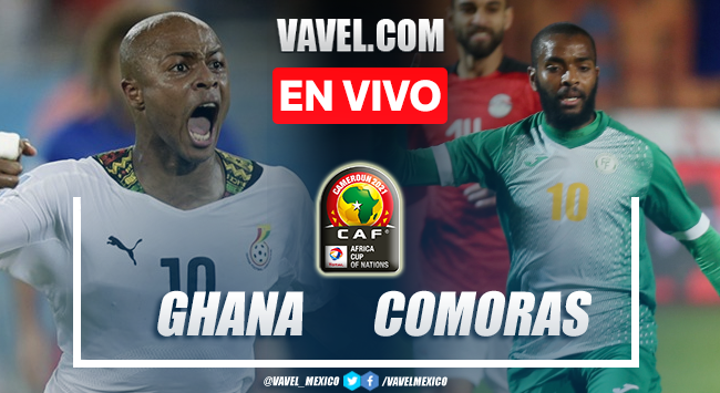 Goles y resumen del Ghana 2-3 Comoras en Copa Africana de Naciones 2022