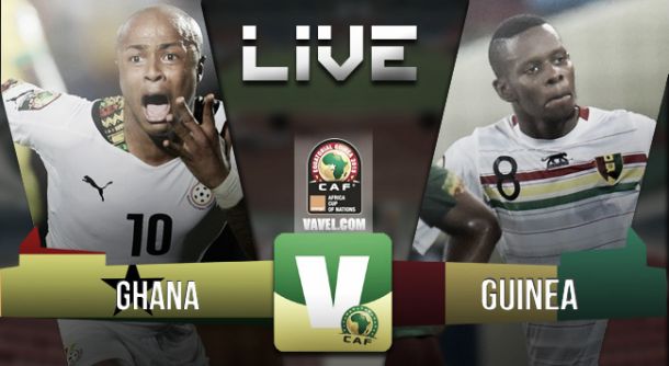 Resultado Ghana - Guinea CAN 2015(3-0)