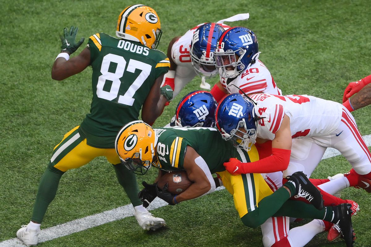 Anotaciones y resumen del Green Bay Packers 22-24 New York Giants  en NFL 2023