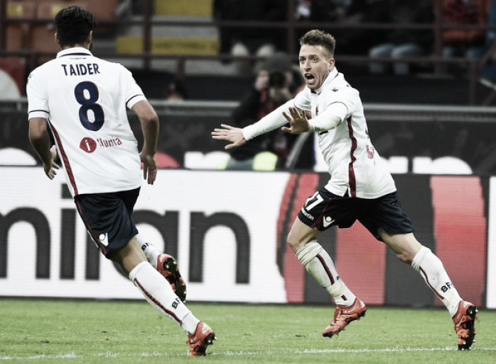 Giaccherini crea, Cerci distrugge: Bologna corsaro a San Siro