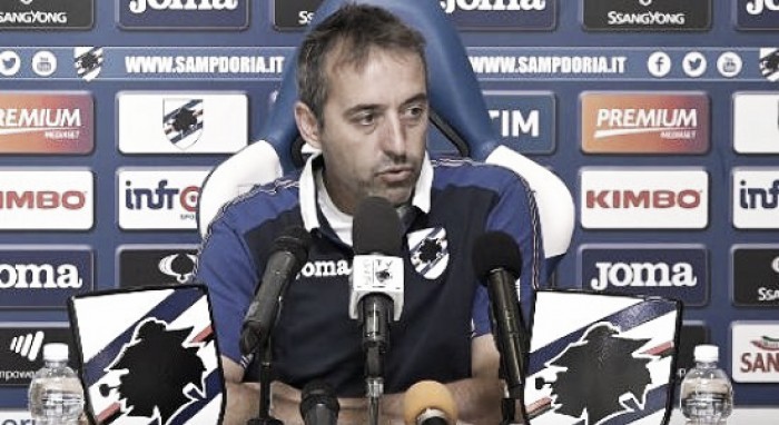 Sampdoria, Giampaolo: "Il Milan ha un'identità, ma noi ce la giochiamo con tutti"