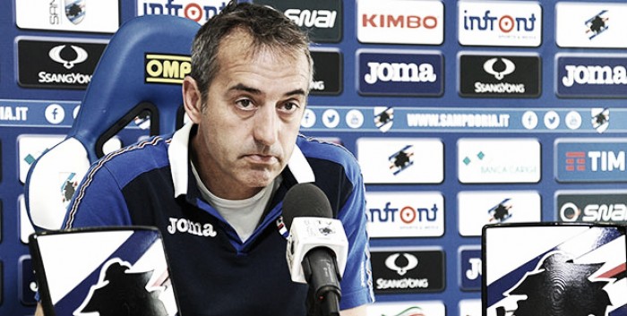 Sampdoria, Giampaolo in conferenza: "Con la Fiorentina ci serve una prestazione eccellente"