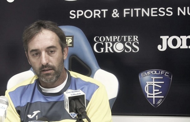 Empoli, la conferenza stampa di Giampaolo: "Sogno la salvezza. Saponara sta molto meglio"