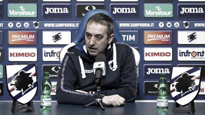 Sampdoria, le parole di Giampaolo alla vigilia della Lazio: "Schick recupera"
