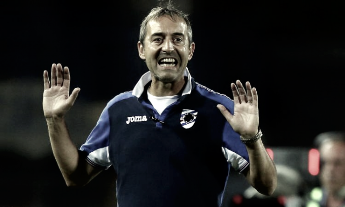 Sampdoria, Giampaolo: "Contro il Pescara voglio vincere, i ragazzi si sono allenati davvero bene" Sampdoria, Giampaolo: "Contro il Pescara voglio vincere, i ragazzi si sono allenati davvero bene"