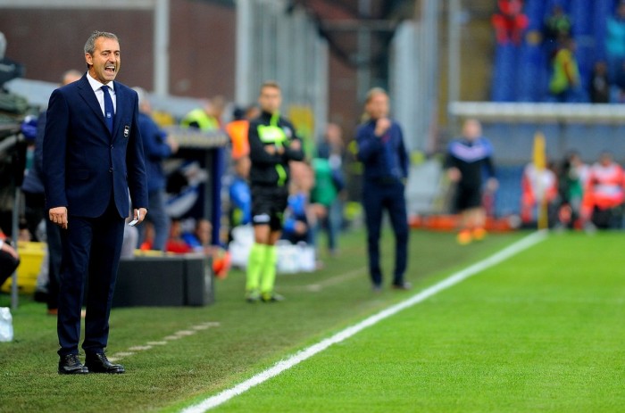 Sampdoria, Giampaolo: "Ci siamo tolti soddisfazioni, ma non siamo grandi come l'Inter"