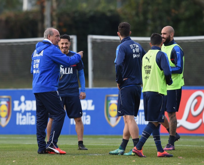 Ventura presenta Italia - Germania