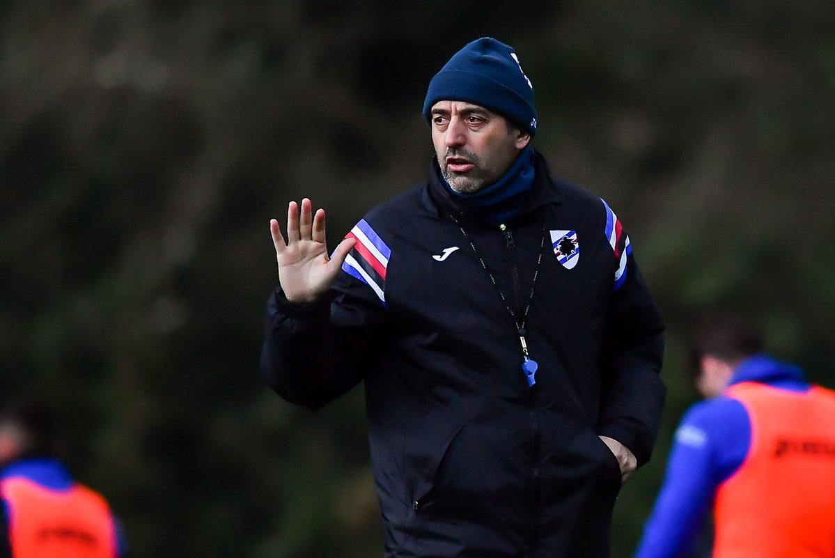 Sampdoria  -Giampaolo: "Atalanta squadra forte, soddisfatto per le undici convocazioni in Nazionale"