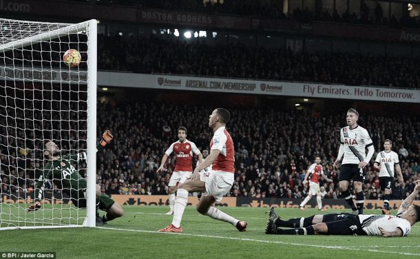 Arsenal 1-1 Tottenham Hotspur: Kieran Gibbs rescues point for Gunners after Harry Kane opener