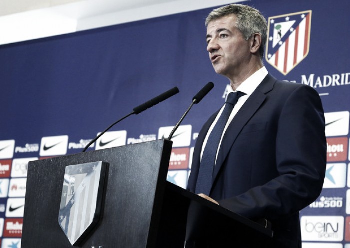 Gil Marín: "El futuro del Atlético de Madrid está garantizado"