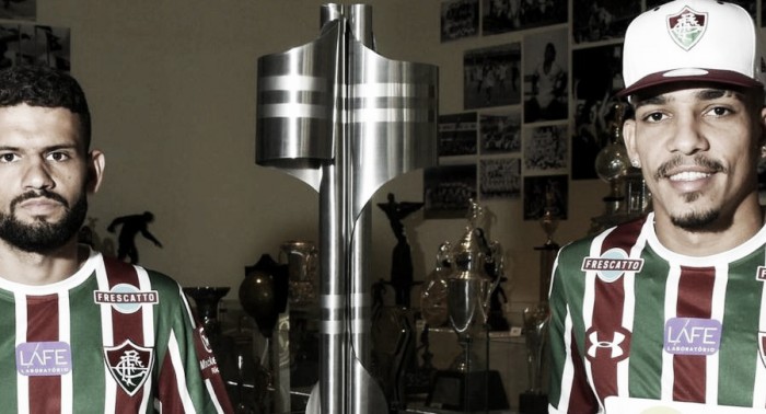 Primeiros reforços do ano, Gilberto e Jádson são oficialmente apresentados no Fluminense
