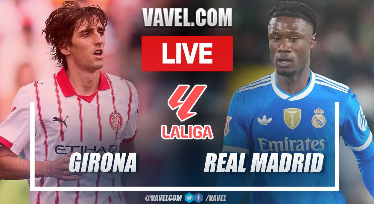 Girona vs Real Madrid LIVE Score Updates: Goal by Ounahi (1-0)
