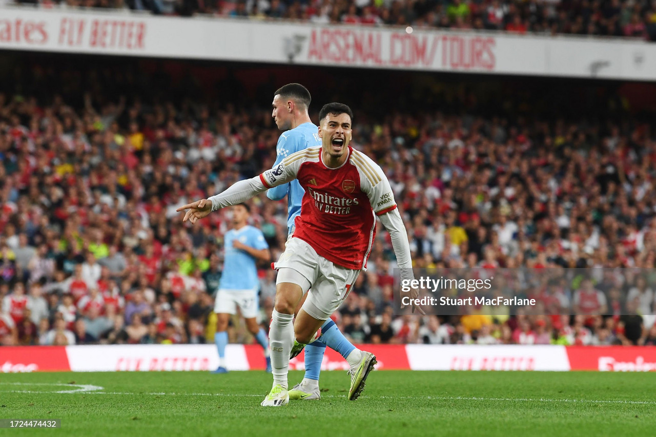 Arsenal 1-0 Manchester City: Martinelli Strike Fires Gunners To Victory ...