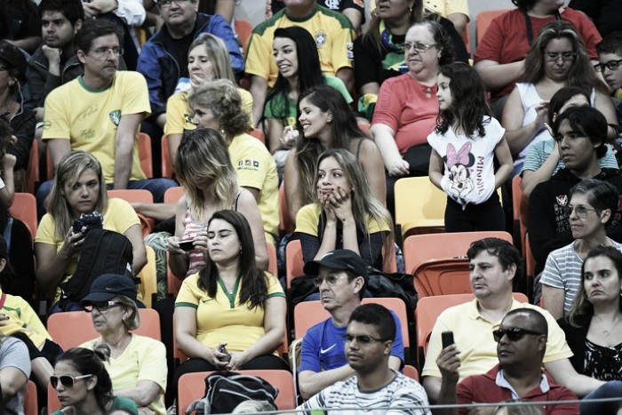 Goalball bate recorde de público e técnico brasileiro festeja: 'É emocionante demais'