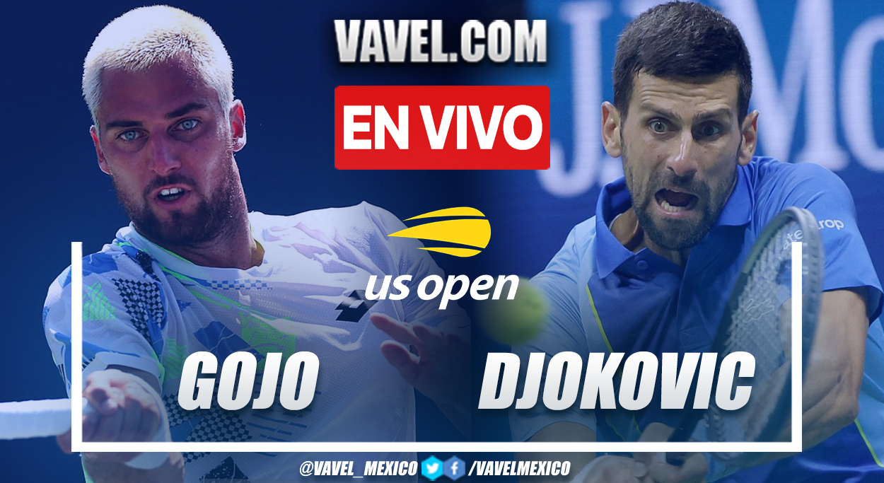 Borna Gojo vs Novak Djokovic EN VIVO hoy (0-1) | 03/09/2023