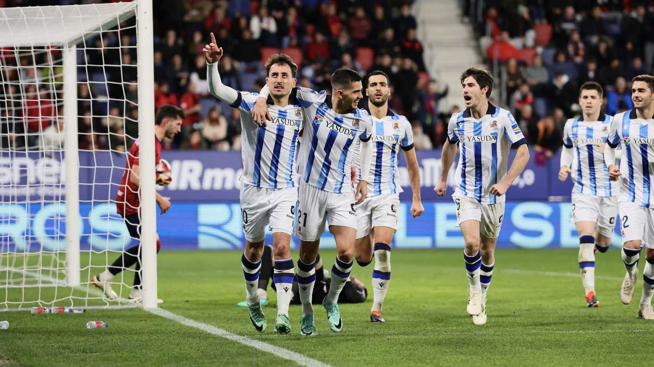 La Real Sociedad Supera A Osasuna Y Pasa A Cuartos Gracias A Dos ...